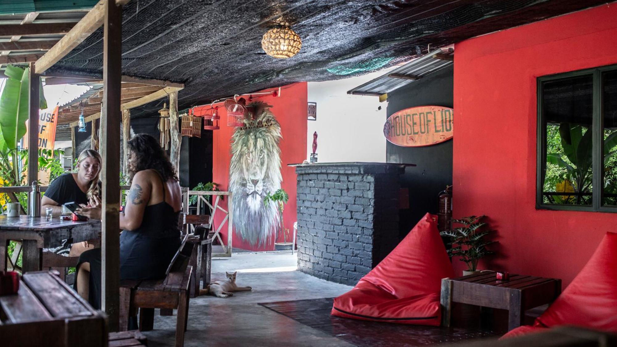 House Of Lion Hostel Pantai Cenang  Exteriör bild