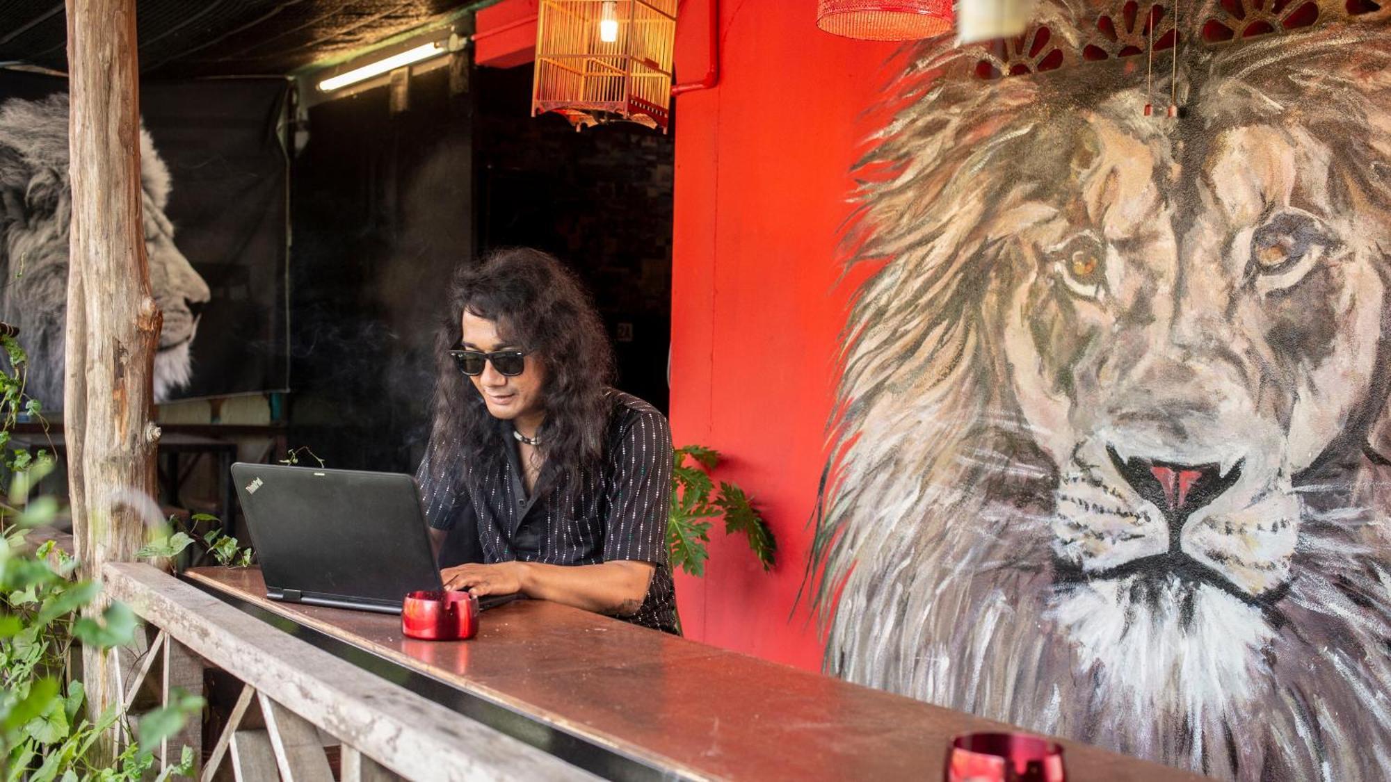 House Of Lion Hostel Pantai Cenang  Exteriör bild